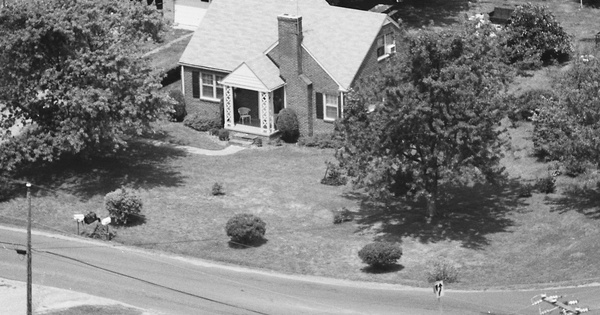 Vintage Aerial photo from 1986 in Spotsylvania County, VA