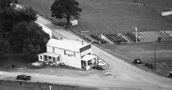 Vintage Aerial photo from 1976 in Rockingham County, VA