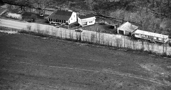 Vintage Aerial photo from 1988 in Bland County, VA