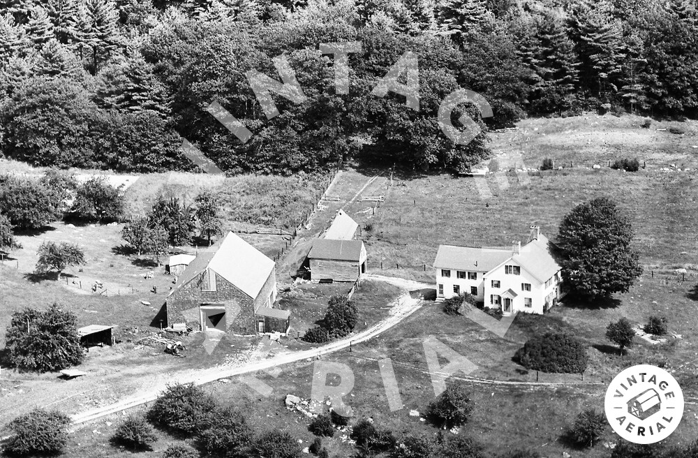 Vintage Aerial New Hampshire Strafford County 1964 59AST37