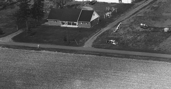 Vintage Aerial photo from 1991 in Putnam County, OH