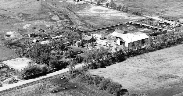 Vintage Aerial photo from 1993 in Sedgwick County, KS