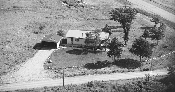 Vintage Aerial photo from 1979 in Pottawatomie County, KS