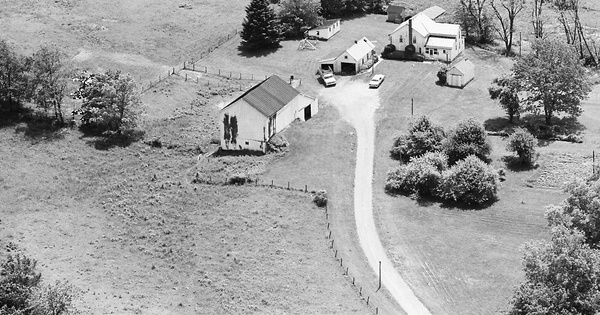 Vintage Aerial photo from 1981 in Holmes County, OH