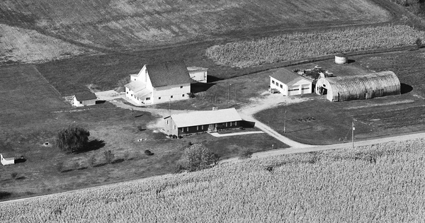 Vintage Aerial photo from 1990 in Highland County, OH