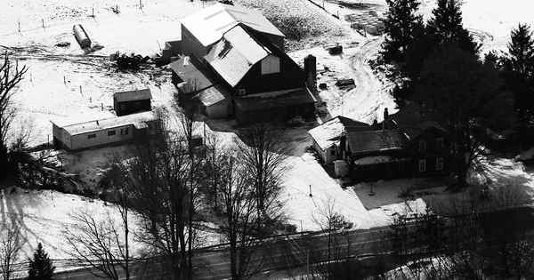 Vintage Aerial photo from 1991 in Chautauqua County, NY