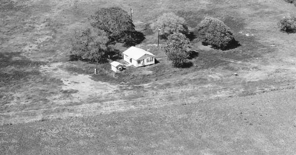 Vintage Aerial photo from 1987 in Refugio County, TX