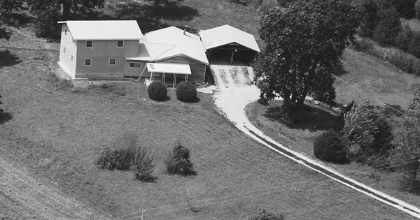Vintage Aerial photo from 1994 in Montgomery County, KS