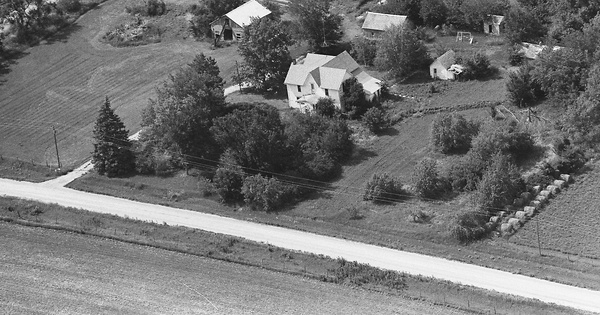 Vintage Aerial photo from 1981 in Johnson County, NE