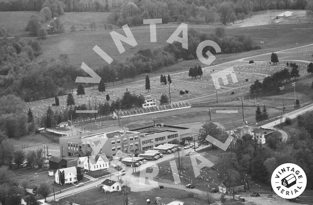 Vintage Aerial Ohio Monroe County 1987 20WMO4