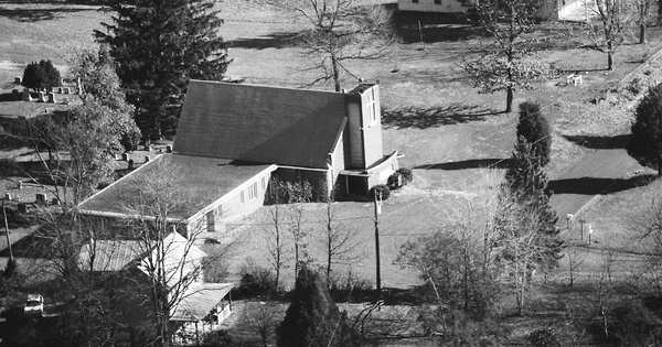 Vintage Aerial photo from 1986 in Fauquier County, VA