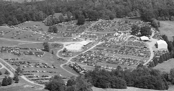 Vintage Aerial photo from 1998 in Greene County, VA
