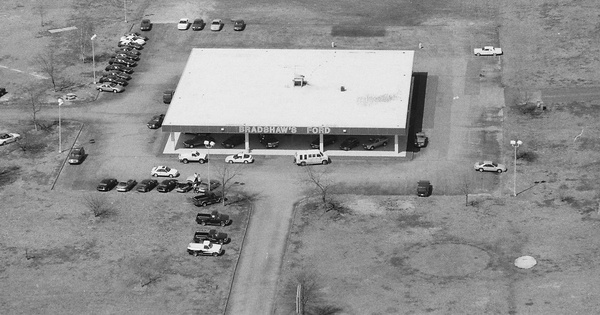 Vintage Aerial photo from 1995 in Caldwell County, NC