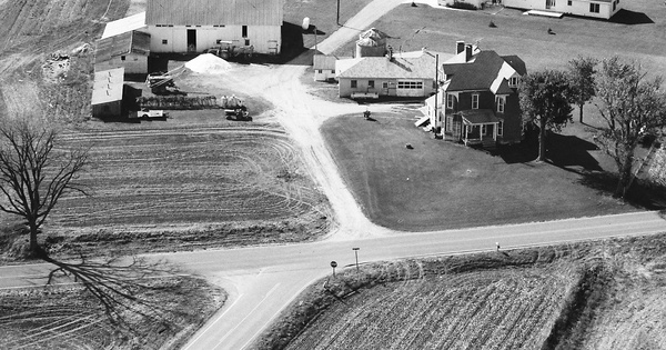 Vintage Aerial photo from 1990 in Sandusky County, OH