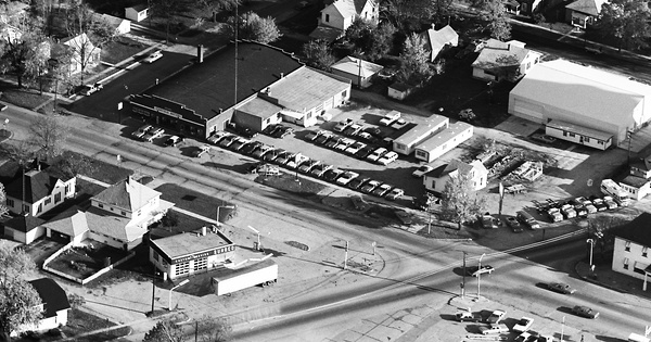 Vintage Aerial photo from 1973 in Clark County, IL