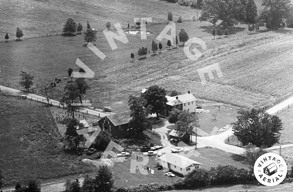 Vintage Aerial Pennsylvania Adams County 1972 75MAD37