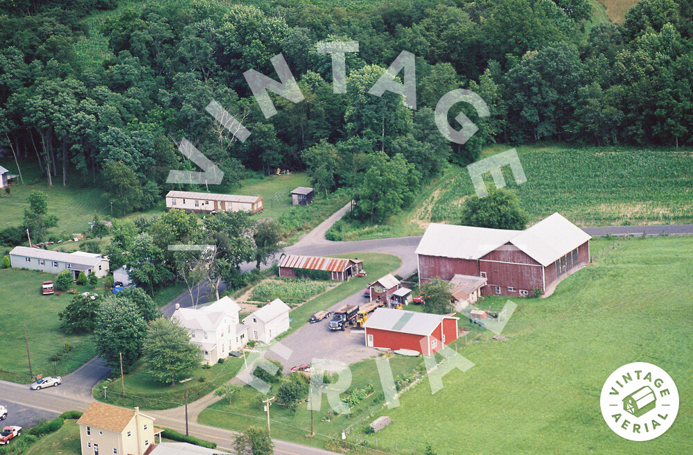 Vintage Aerial Pennsylvania Mifflin County 2000 2CFMI4