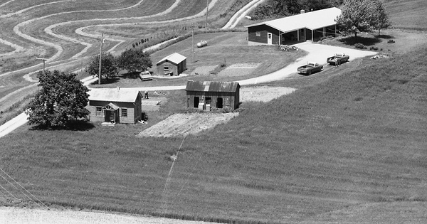 Vintage Aerial photo from 1985 in Ste. Genevieve County, MO