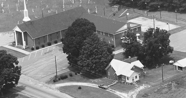 Vintage Aerial photo from 1987 in Cherokee County, SC