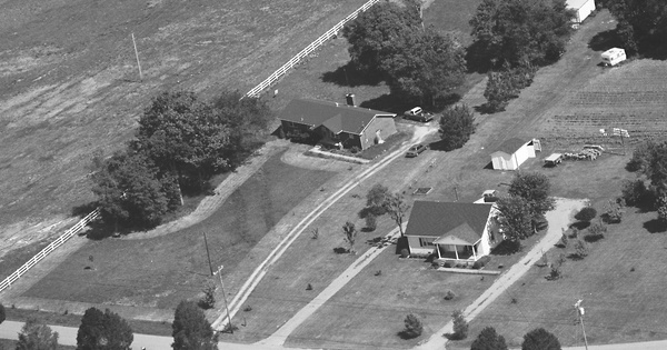 Vintage Aerial photo from 1990 in Wilson County, TN