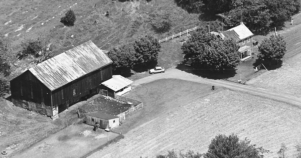 Vintage Aerial photo from -1986 in Franklin County, PA