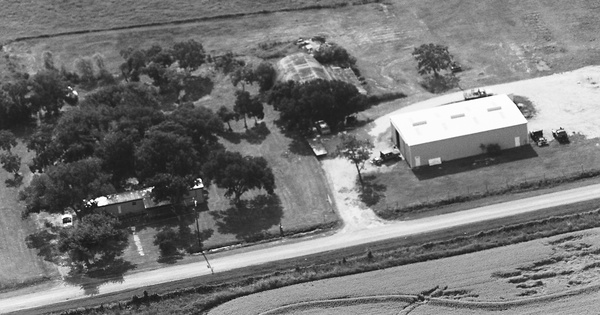 Vintage Aerial photo from -1986 in Harris County, TX
