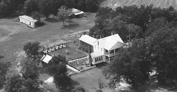Vintage Aerial photo from 1987 in York County, SC