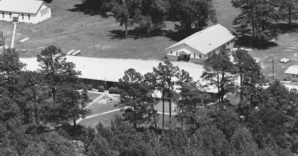 Vintage Aerial photo from 1985 in Cleveland County, AR