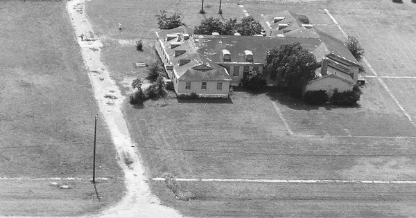Vintage Aerial photo from 1985 in Galveston County, TX