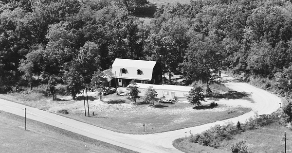 Vintage Aerial photo from 1977 in Franklin County, MO