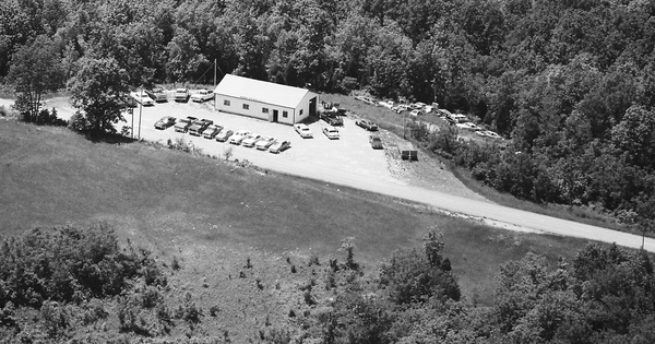 Vintage Aerial photo from 1988 in Grant County, KY