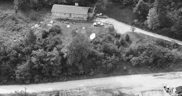 Vintage Aerial photo from 1986 in Breathitt County, KY