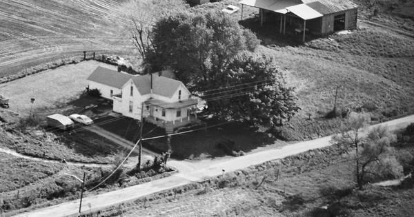 Vintage Aerial photo from 1985 in Ripley County, IN