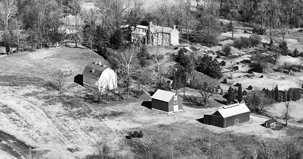 Vintage Aerial photo from 1967 in Anne Arundel County, MD