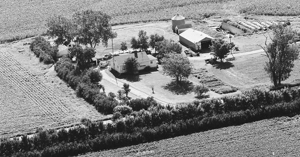 Vintage Aerial photo from 1978 in Ida County, IA