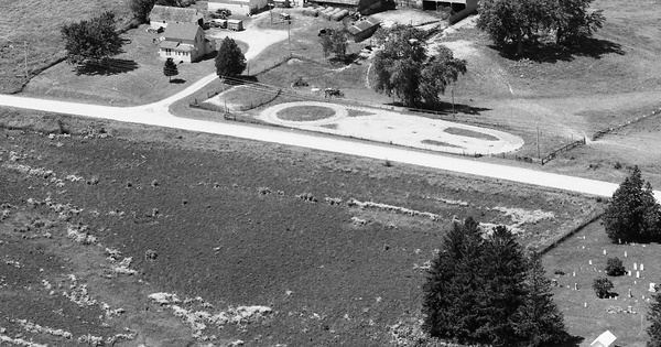Vintage Aerial photo from 1990 in Jones County, IA