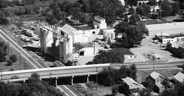 Vintage Aerial photo from 1978 in Marshall County, IN
