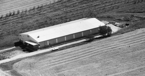 Vintage Aerial photo from 1987 in Hancock County, IN
