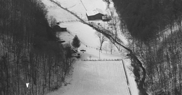 Vintage Aerial photo from 1981 in Rowan County, KY
