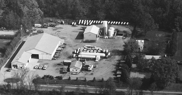 Vintage Aerial photo from 2000 in Washtenaw County, MI