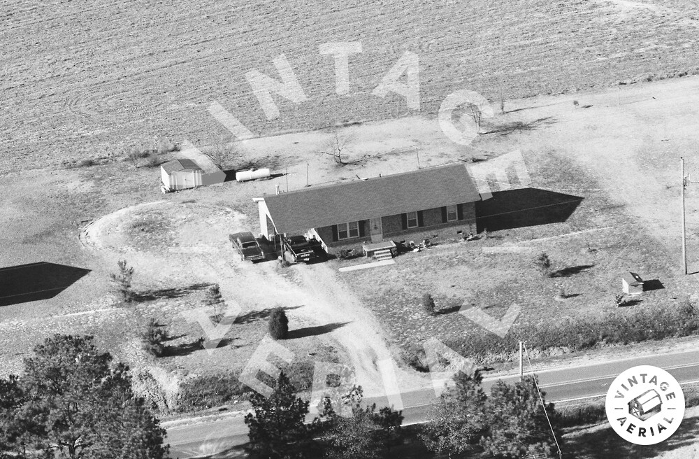 Vintage Aerial North Carolina Wilson County 1987 71AWL20