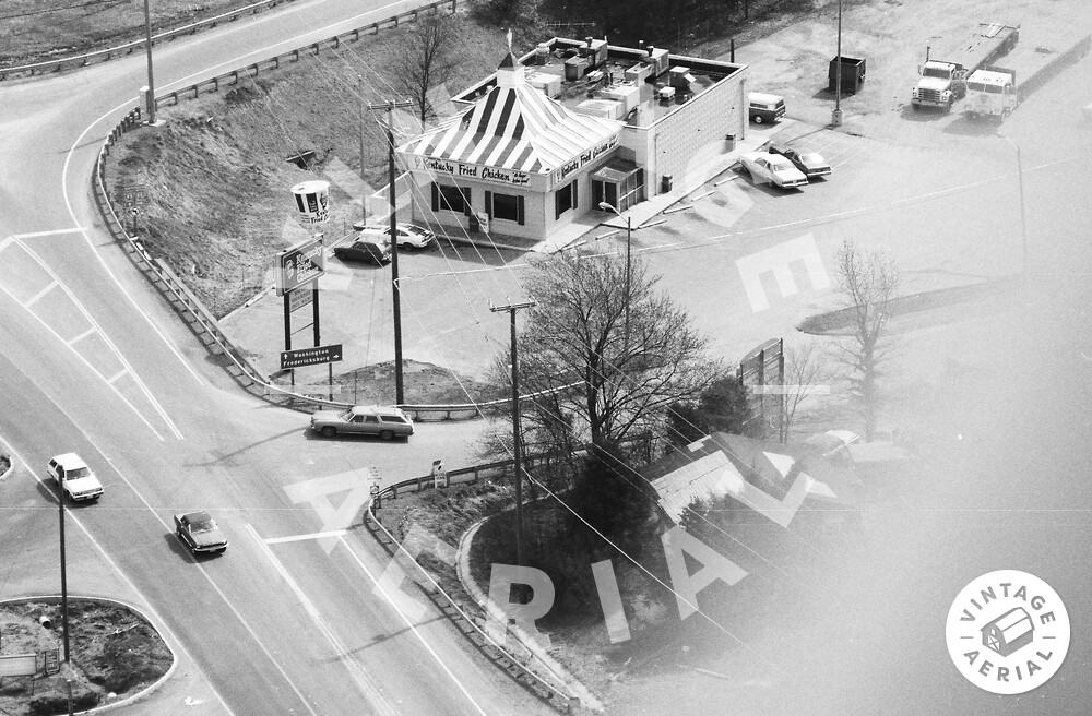 Vintage Aerial Virginia Stafford County 1987 27FST15