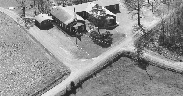 Vintage Aerial photo from 1984 in Bartow County, GA