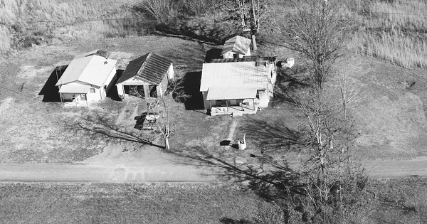 Vintage Aerial photo from 1986 in Bradley County, TN
