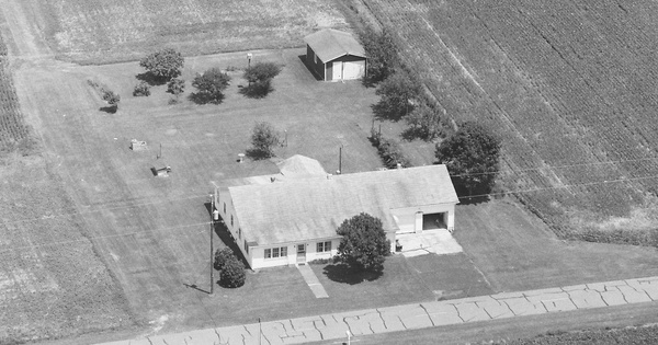 Vintage Aerial photo from 1997 in Tyrrell County, NC