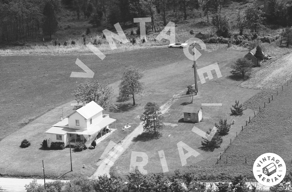 Vintage Aerial Virginia Nelson County 1983 71QNE24
