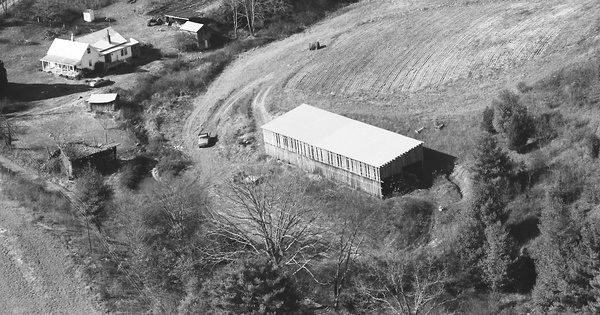 Vintage Aerial photo from 1987 in Grayson County, VA