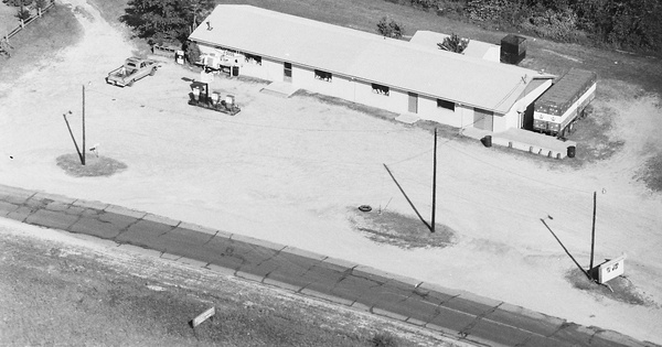 Vintage Aerial photo from 1984 in Hoke County, NC