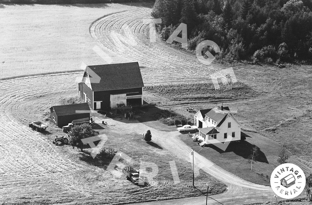 Vintage Aerial Maine Aroostook County 1964 25MAR15
