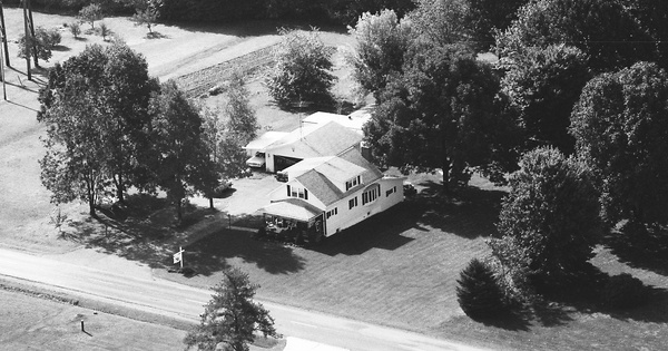 Vintage Aerial photo from 1983 in Crawford County, PA